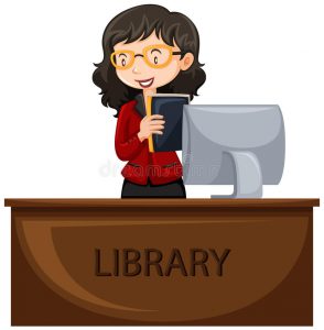 librarian-working-desk-illustration-85767554